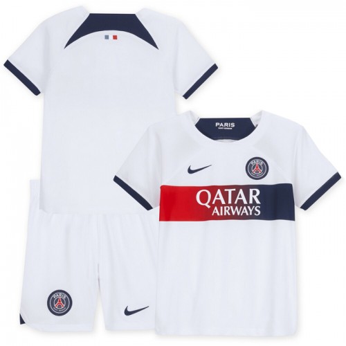 Ensemble Maillot Paris Saint-Germain Exterieur 2023-24 Enfant Ensemble Maillot Paris Saint-Germain Exterieur 2023-24 Enfant